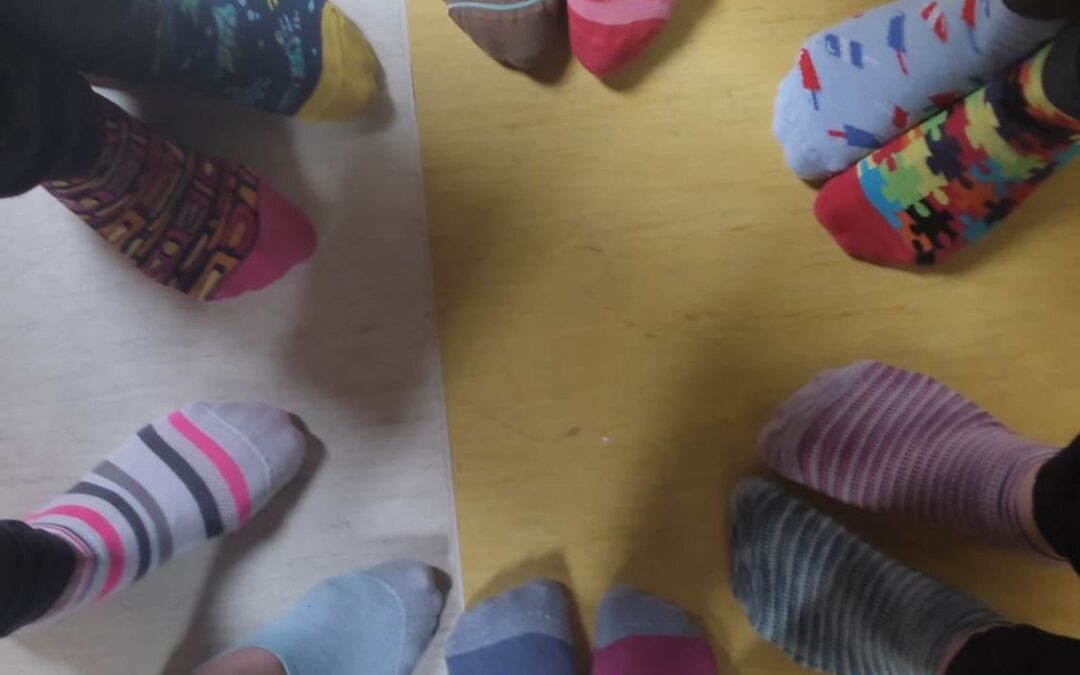 Powitanie wiosny i dzień kolorowej skarpetki w OREW