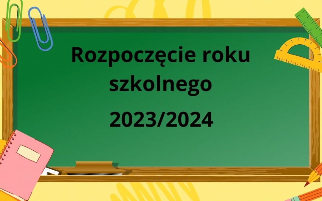 Rozpoczęcie roku szkolnego w OREW