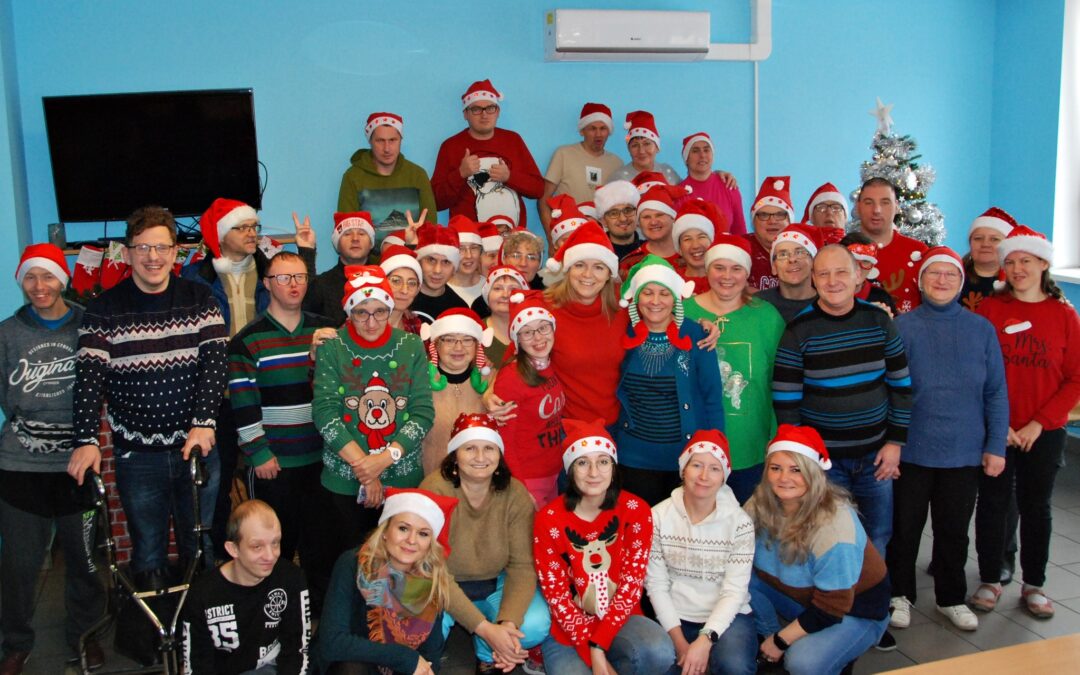 Życzenia świąteczne od uczestników WTZ