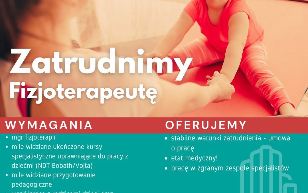 Zatrudnimy fizjoterapeutę