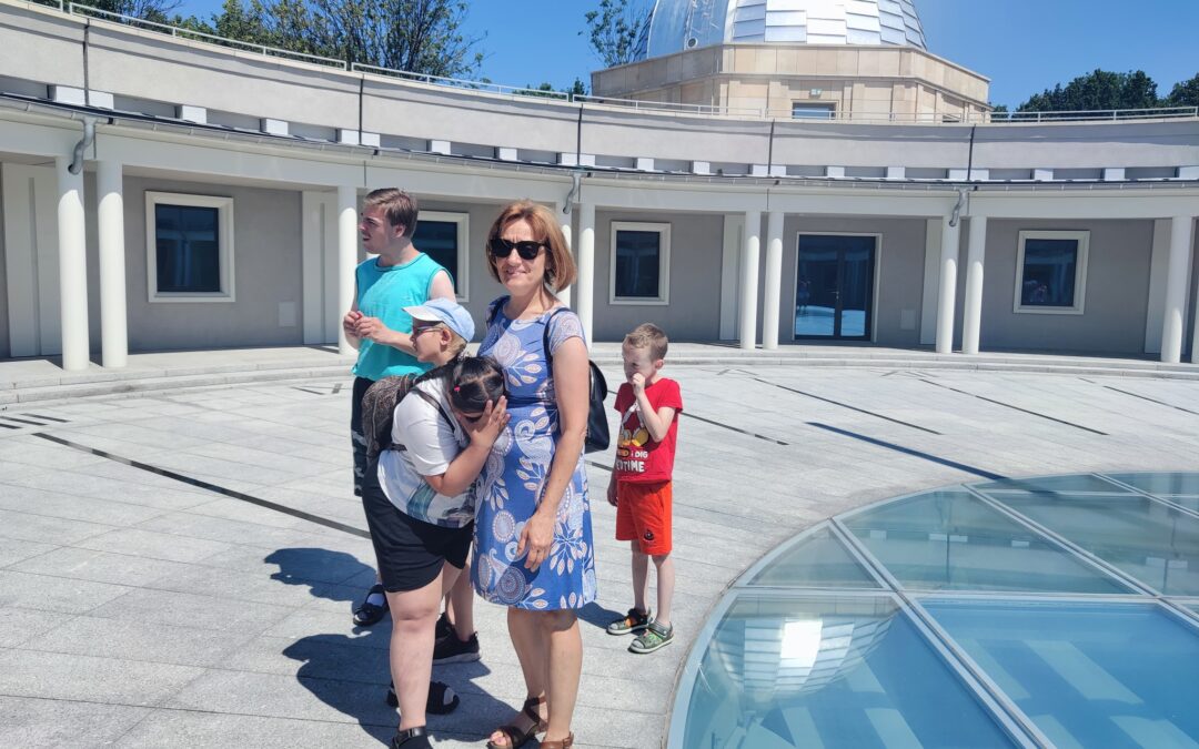 Uczniowie OREW-u w Planetarium Śląskim