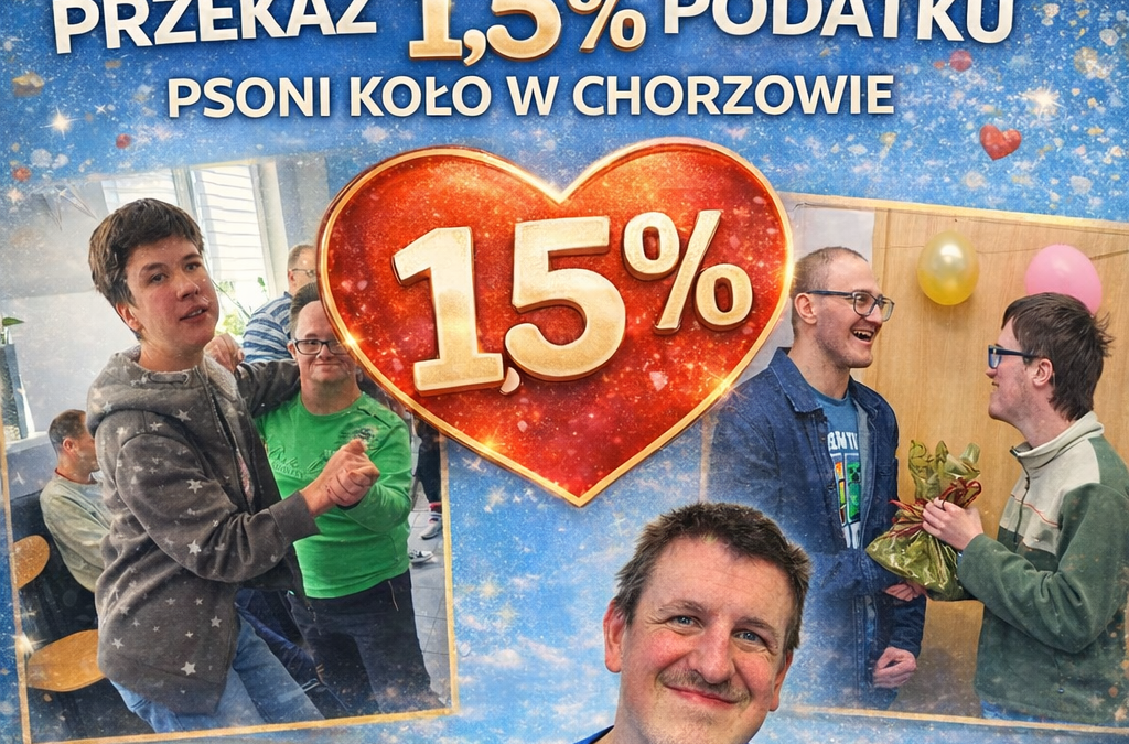 Przekaż nam 1,5% podatku. Dziękujemy!
