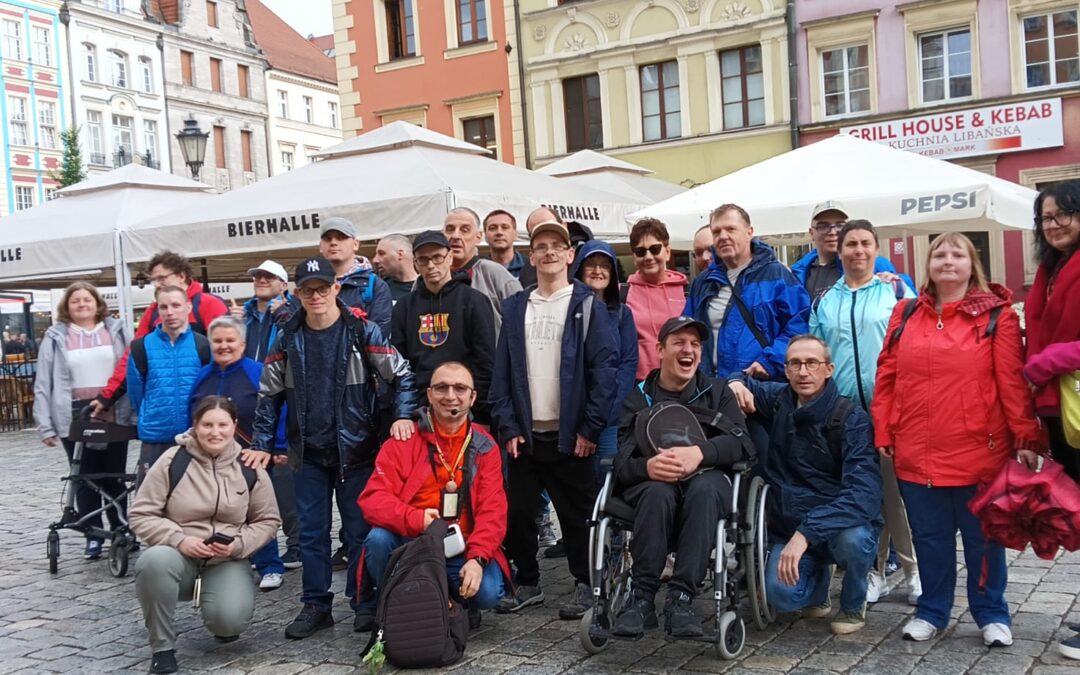 Wycieczka uczestników WTZ do Wrocławia